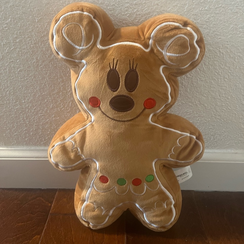 Minnie Gingerbread Plush Toy 32cm